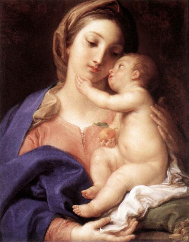 BATONI, Pompeo Madonna and Child  ewgdf